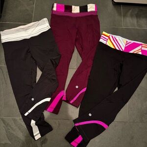 Bundle! Lululemon workout pants  - size 6